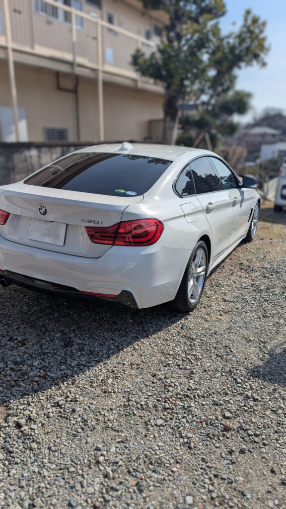 BMW420iのスペアキー作成