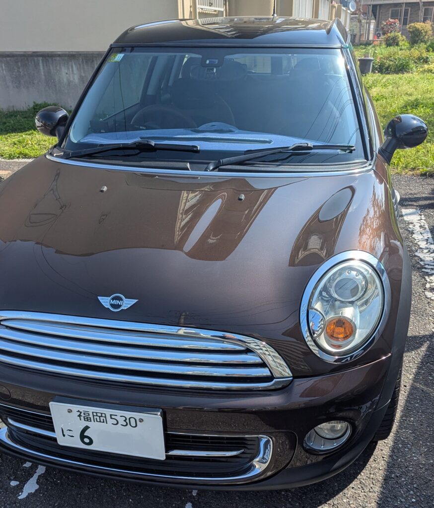 MINI R55 スマートキースペア追加　施工時の写真